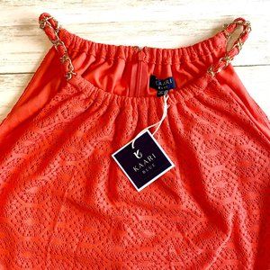 KAARI BLUE CORAL SUN DRESS